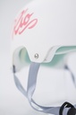 Skateboard helmet RioRoller Script  White 2023