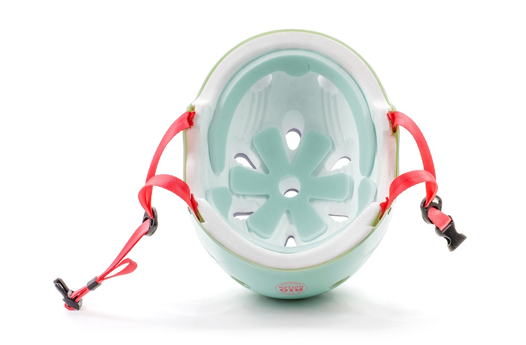 Skateboard helmet RioRoller Script Teal 2023