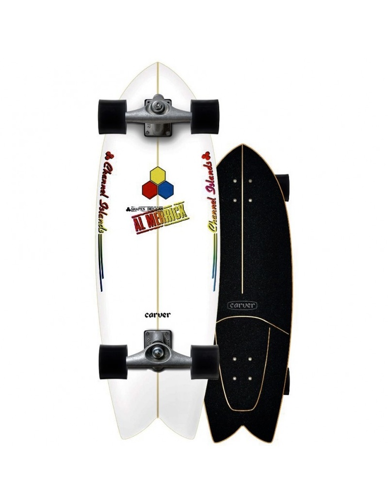 Surf Skate Carver Channel Islands Fishbeard 29.25" 2022 - Complete