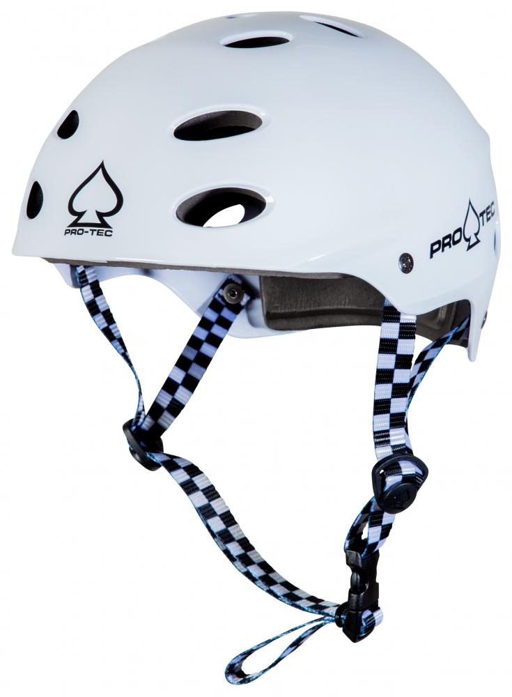 Skateboard helmet Pro-tec Ace Water Gloss White 2022