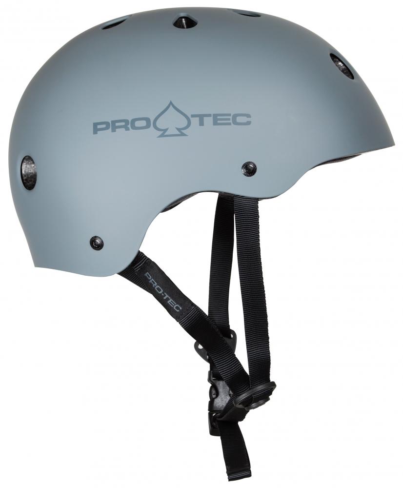 Skateboard helmet Pro-tec Classic Certified Matte Grey 2023