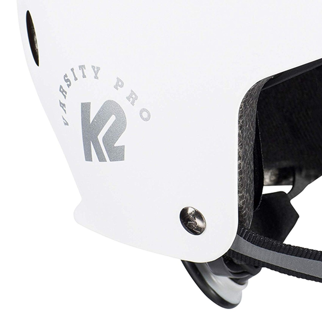 Skateboard helmet K2 Varsity Pro White 2022