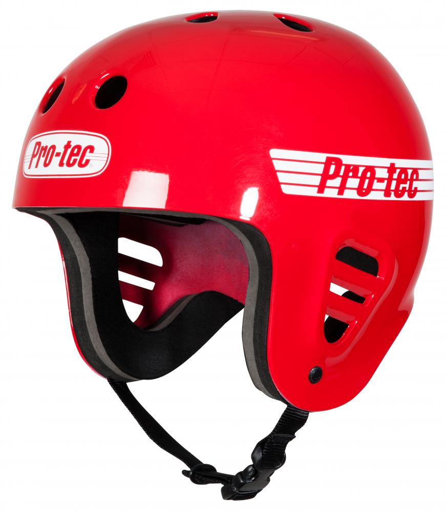Skateboard helmet Pro-tec Full Cut Water Gloss Red 2023