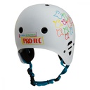 Skateboard helmet Pro-tec Full Cut Cert Gonz Animal Bird White 2023