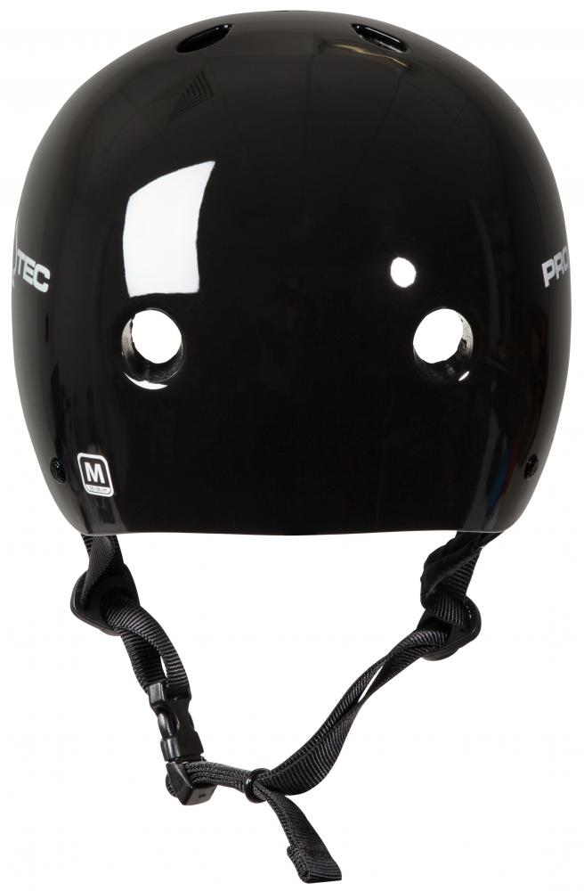 Skateboard helmet Pro-tec Classic Cert Gloss Black 2022