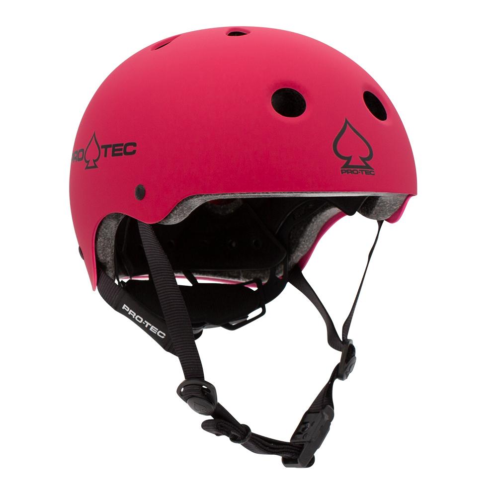 Skateboard helmet Pro-tec Jr. Classic Fit Cert Matte Pink 2023