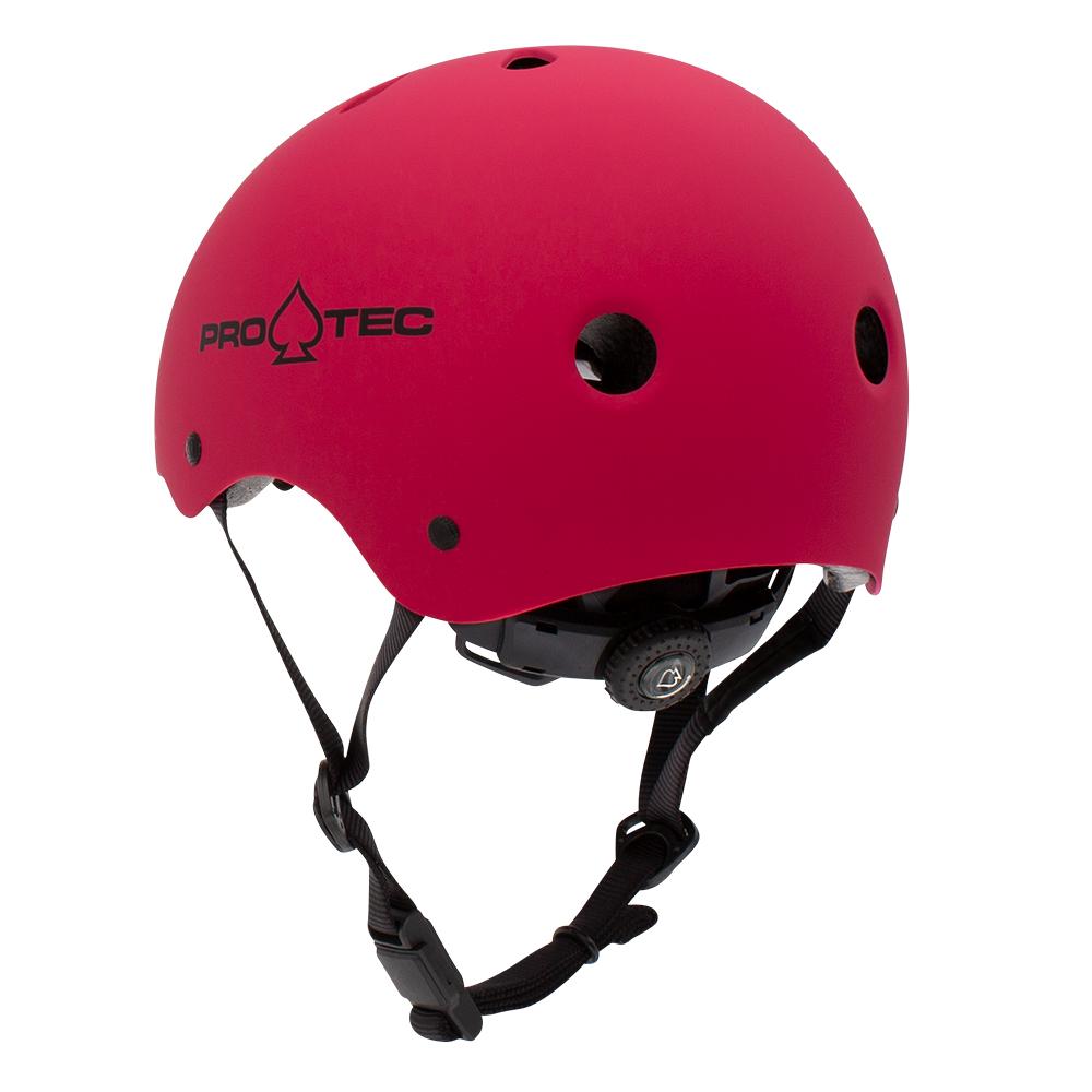 Skateboard helmet Pro-tec Jr. Classic Fit Cert Matte Pink 2023