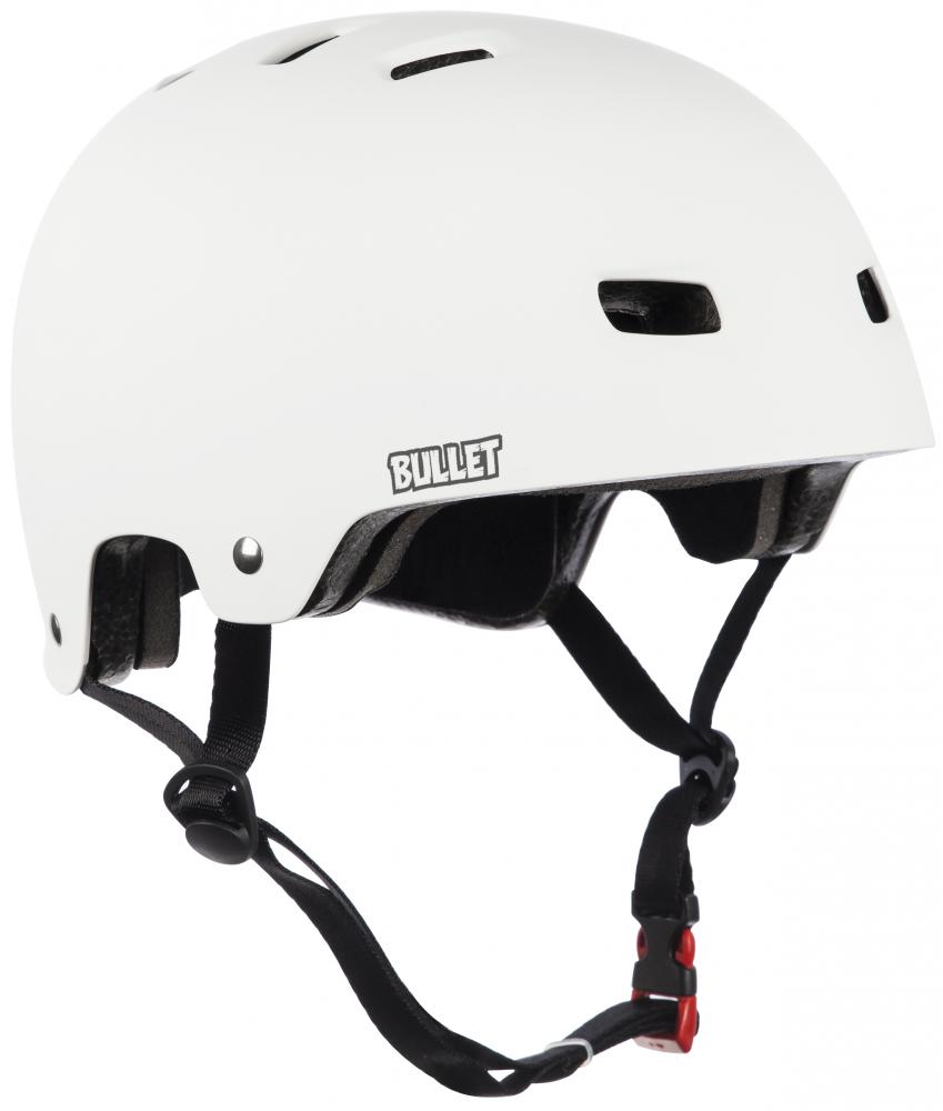 Skateboard helmet Bullet Deluxe T35 Adult Matt White 2023