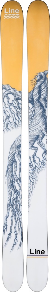 Ski Line Outline 2020