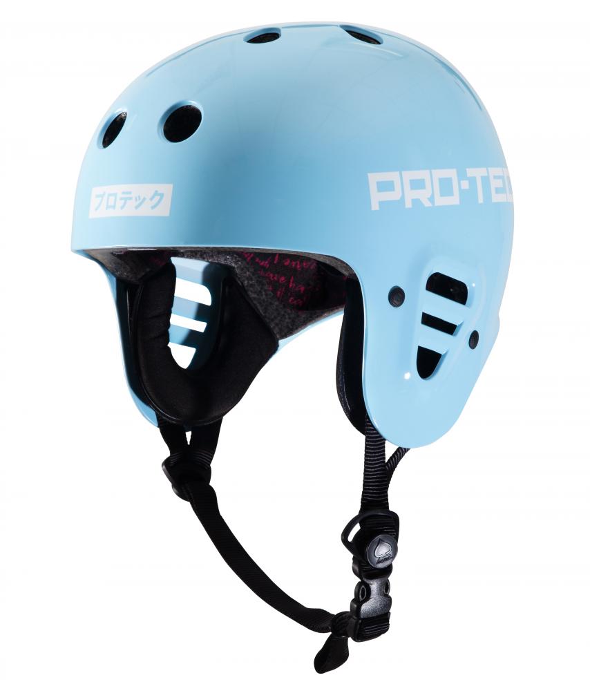 Skateboard helmet Pro-tec Sky Brown Full Cut Blue 2023