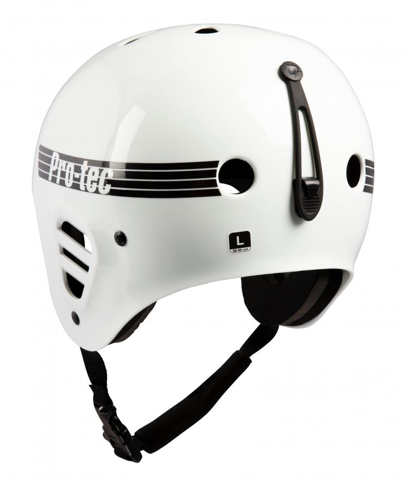 Skateboard helmet Pro-tec Full Cut Water Gloss White 2023