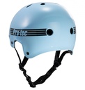 Skateboard helmet Pro-tec Old School Cert Gloss Baby Blue 2023
