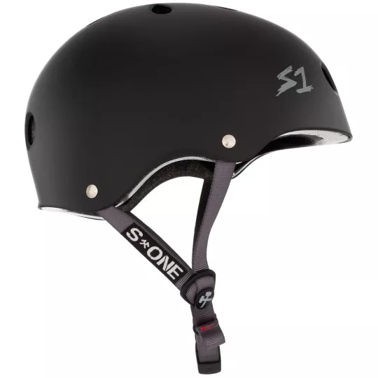 Skateboard helmet S-One Lifer Dark Grey Matte 2024 