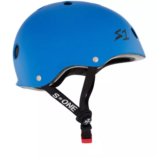 Skateboard helmet S-One Mini Lifer Cyan Matte 2024 