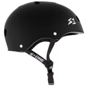 Skateboard helmet S-One Mega Lifer Black Matte 2024 