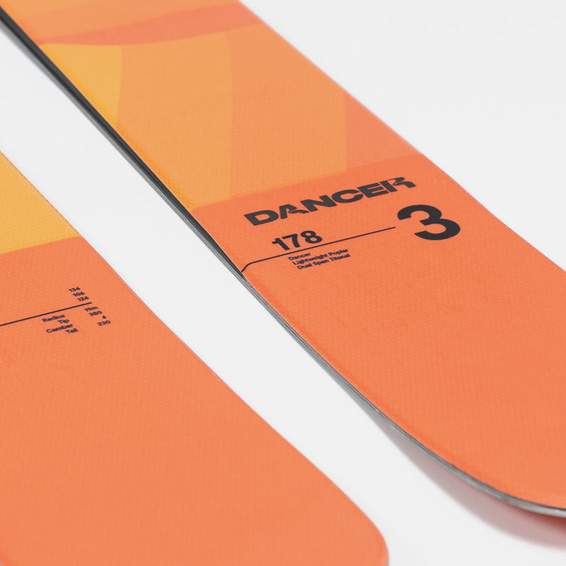 Ski Faction Dancer 3 orange 2025 