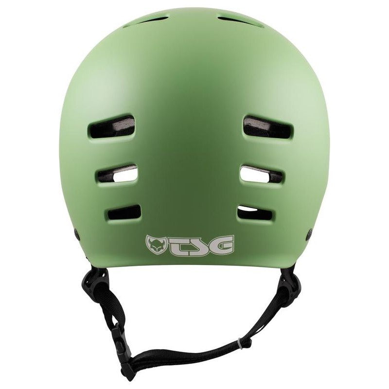 Skateboard helmet Tsg Evolution Solid Color Fatigue Green Satin 2024 