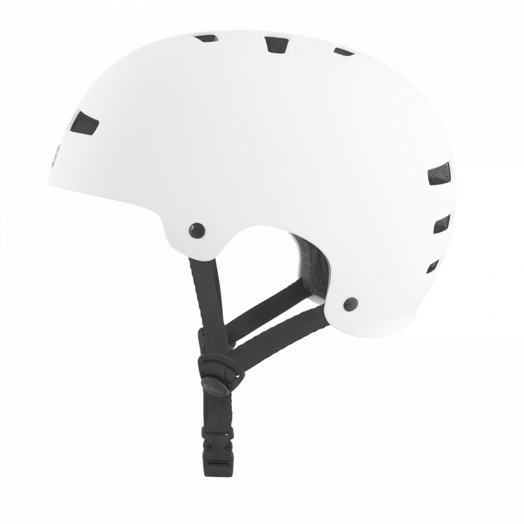 Skateboard helmet Tsg Evolution Solid Color White Satin 2024 