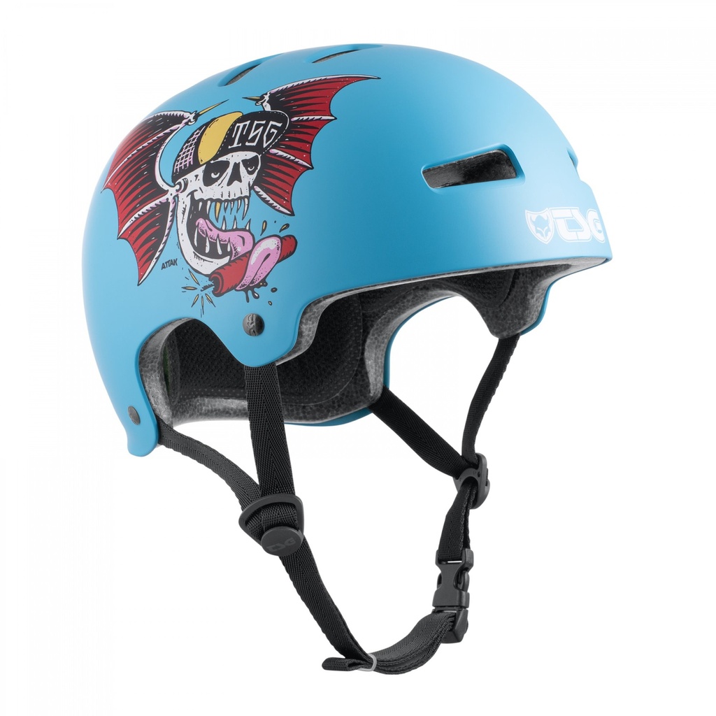 Skateboard helmet Tsg Evolution Graphic Design Firecracker 2021 