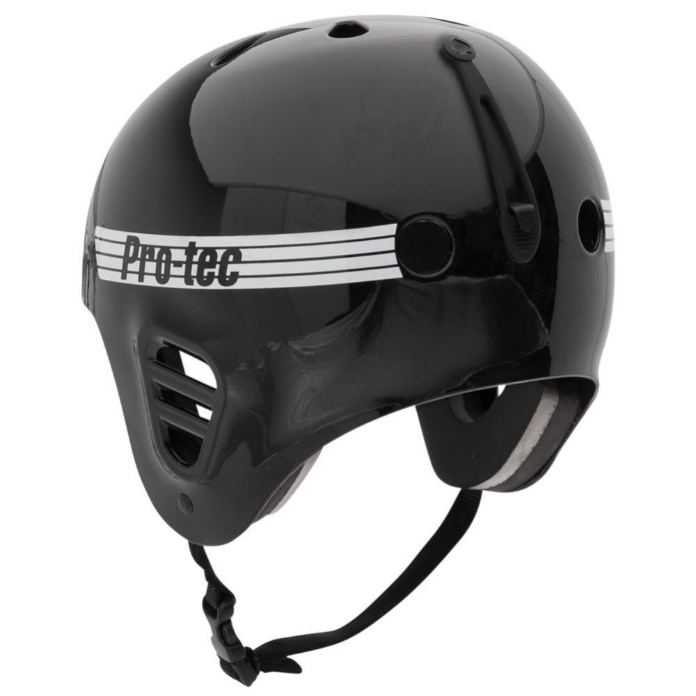 Skateboard helmet Pro-tec Full Cut Water Mount Clip Gloss Black 2023
