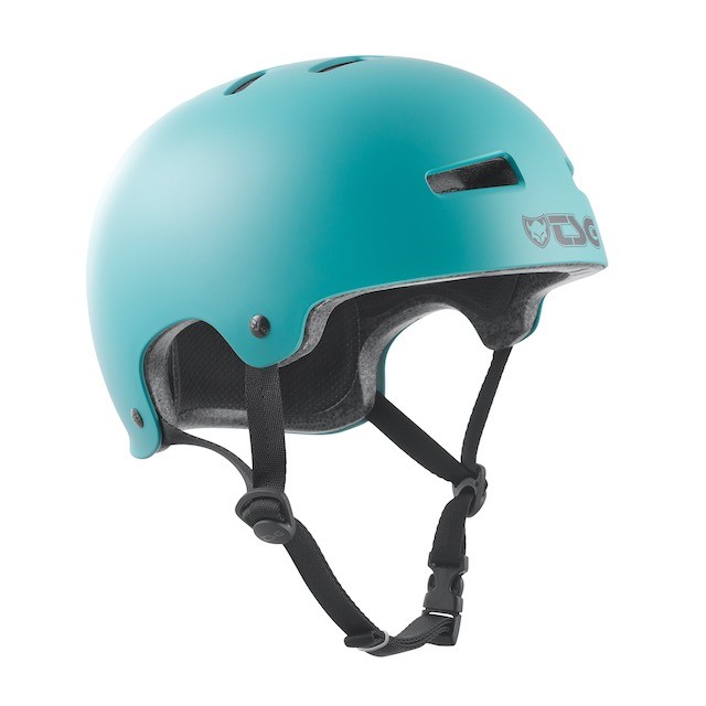 Casque de skateboard Tsg Evolution Solid Color Cauma Green Satin 2024 