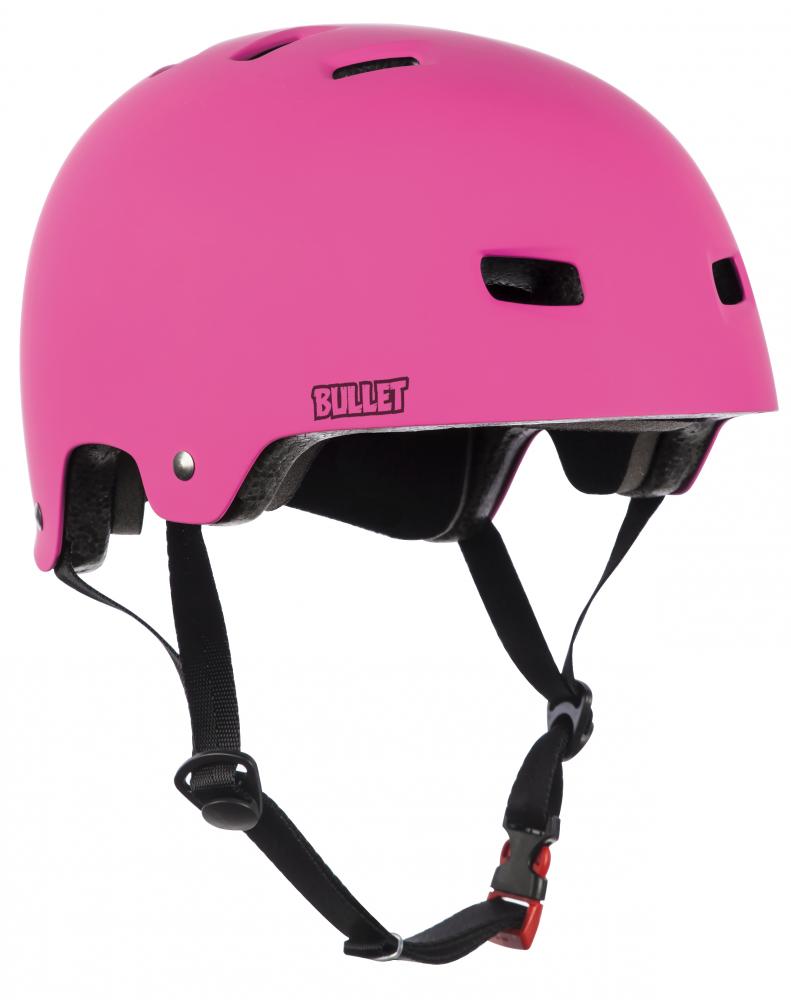 Skateboard helmet Bullet Deluxe T35 Grom Kids Matt Pink 2020 