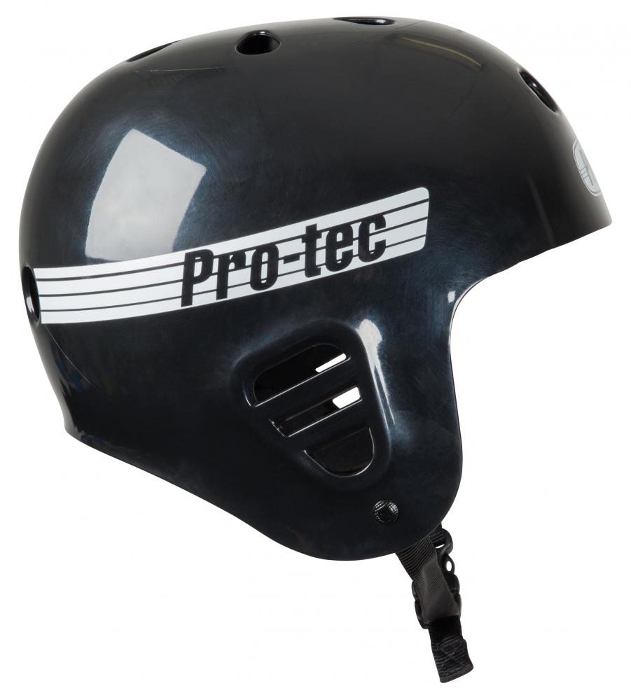 Casque de skateboard Pro-tec FullCut Water Gloss Black 2023 