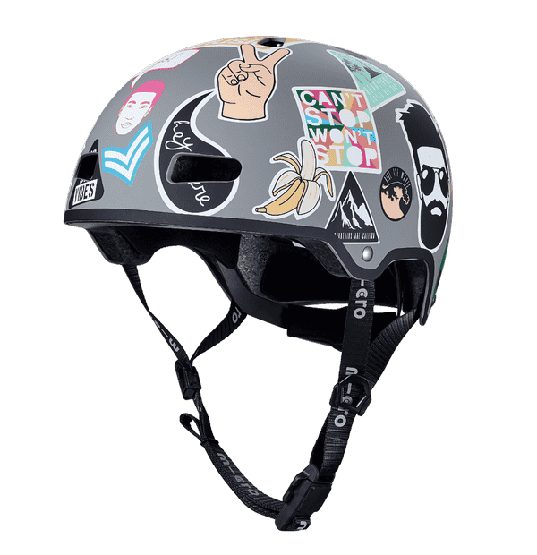 Skateboard-Helm Micro Sticker 2023 