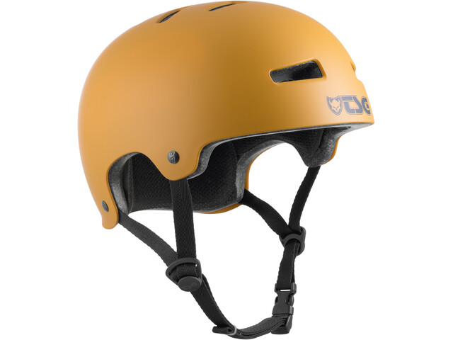 Skateboard-Helm Tsg Evolution Solid Color Satin Yellow Ochre 2024 