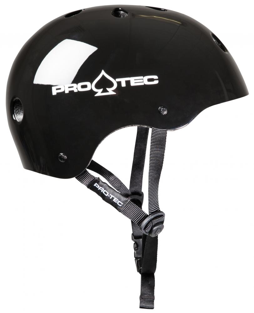 Skateboard helmet Pro-tec Classic Cert Gloss Black 2022 