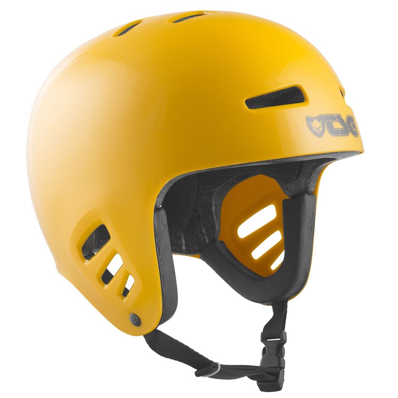 Skateboard helmet Tsg Dawn Solid Color Mustard 2021 